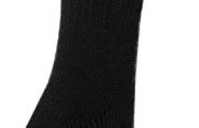 HEAT HOLDERS - Femmes hiver chaudes antidérapantes chaussettes thermqiues (37-42 Eur, Black)
