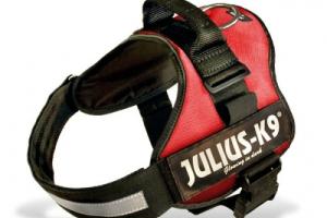Julius-K9 Harnais K9-Power Rouge Julius-K9 Harnais K9-Power Rouge