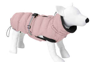 AniOne Manteau d’hiver rembourré Delia rose 36 cm