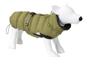 AniOne Manteau d’hiver rembourré Delia vert 40 cm
