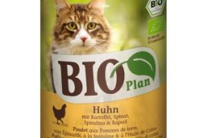BIOPlan Adult Poulet aux pommes de terre, aux épinards, à la spiruline et à l'huile de colza 6x400 g
