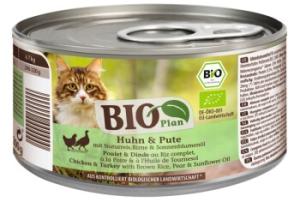 BIOPlan Adulte Poulet et dinde au riz complet, à la poire et à l'huile de tournesol 12x200 g BIOPlan Adulte Poulet et dinde au riz complet, à la poire et à l'huile de tournesol 12x200 g