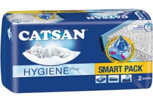 CATSAN Smart Pack Sac et Litière pour Chat 2-en-1 2 pcs