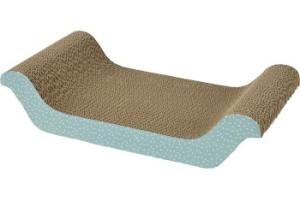 FIT+FUN Griffoir en carton vert/turquoise FIT+FUN Griffoir en carton vert/turquoise