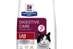 Hill's Prescription Diet i/d Croquettes pour chats au poulet, Adulte, pour soutenir la digestion 1,5 kg Hill's Prescription Diet i/d Croquettes pour chats au poulet, Adulte, pour soutenir la digestion 1,5 kg