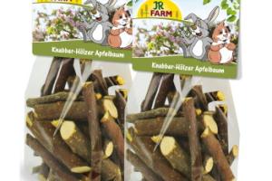 JR Farm Bâtonnets à ronger en bois de pommier 100 g 2x100 g JR Farm Bâtonnets à ronger en bois de pommier 100 g 2x100 g