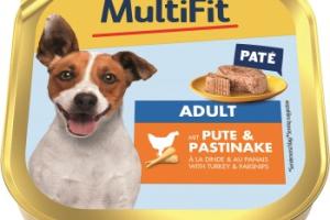 MultiFit Adult Little Dog Dinde, panais 11x150 g MultiFit Adult Little Dog Dinde, panais 11x150 g