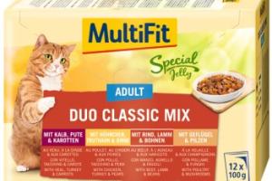 MultiFit Adult Special Jelly Duo Classic Mix Multipack 12x100g MultiFit Adult Special Jelly Duo Classic Mix Multipack 12x100g