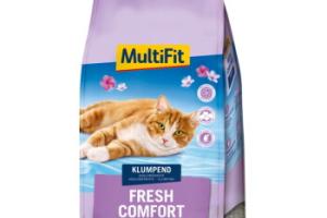 MultiFit Litière Agglomérante pour Chat Parfum frais 20 l