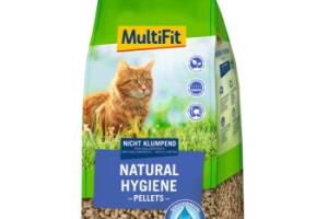 MultiFit Litière Végétale Non Agglomérante pour Chat, Rongeur et Oiseaux 11kg