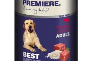 PREMIERE Best Meat nourriture humide pour chien, adulte Bœuf & Riz 6x800 g