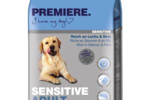 PREMIERE Croquettes Sensitive pour chien adulte Saumon 12,5 kg