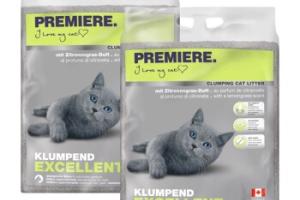 PREMIERE Excellent Citronnelle Litière agglomérante 2x12 kg