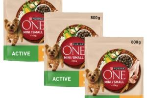 Purina ONE Mini Adult Riche en poulet 3x800 g