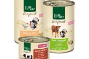 REAL NATURE Classic – Nourriture humide pour chat, lot pour chatons 6 x 400 g