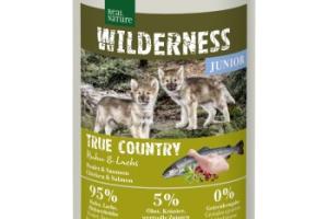 REAL NATURE WILDERNESS Junior Poulet avec saumon 6x400 g REAL NATURE WILDERNESS Junior Poulet avec saumon 6x400 g