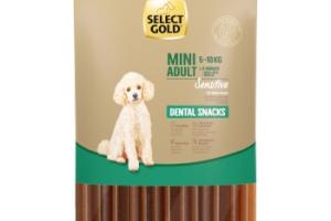 SELECT GOLD Sensitive Friandises Dentaires, Mini Adulte 99 g SELECT GOLD Sensitive Friandises Dentaires, Mini Adulte 99 g