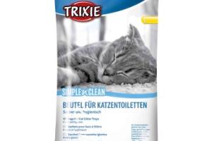 Trixie Sac à litière Simple'n'Clean pour toilettes pour chat L Trixie Sac à litière Simple'n'Clean pour toilettes pour chat L