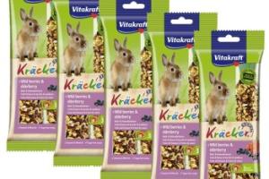 Vitakraft Kräcker Lapins nains 5 x 2 Fleurs de forêt et de sureau