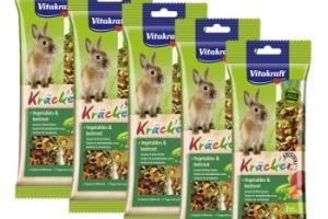 Vitakraft Kräcker Lapins nains 5 x 2 Légumes et betterave rouge Vitakraft Kräcker Lapins nains 5 x 2 Légumes et betterave rouge