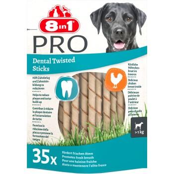 8in1 Delights Pro Dental Twisted Sticks 35 pcs