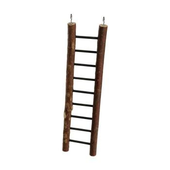 AniOne Échelle en bois naturel pour perruches 39 cm AniOne Échelle en bois naturel pour perruches 39 cm