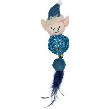 AniOne Jouet balle en rotin Let it snow Lutin