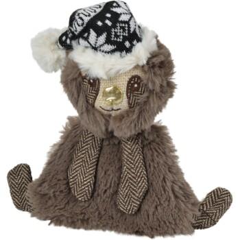 AniOne Jouet triangle Let it snow Peluche