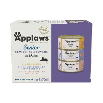 Applaws nourriture humide pour chat senior multipack en gelée 12x70 g
