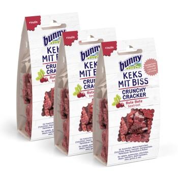 Bunny Biscuits avec de la betterave rouge 3x50 g