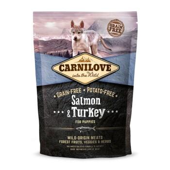 Carnilove ALLC Dog Puppy Saumon, Dinde 1,5kg