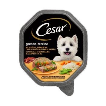 Cesar Jardin diversité Volaille, légumes et riz 14x150 g