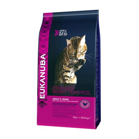 EUKANUBA Sterilised / Weight Control 3 kg