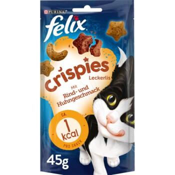 Felix Crispies Bœuf et poulet 8x45 g Felix Crispies Bœuf et poulet 8x45 g
