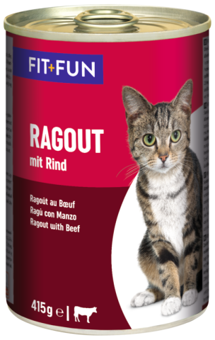FIT+FUN Fit + Fun Ragoût Bœuf 12x415 g FIT+FUN Fit + Fun Ragoût Bœuf 12x415 g