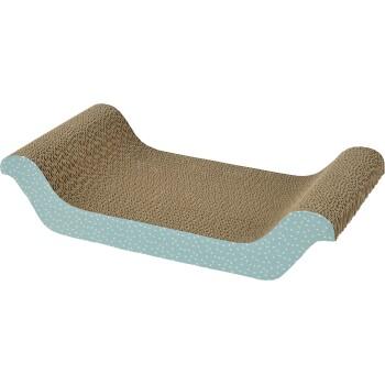 FIT+FUN Griffoir en carton vert/turquoise FIT+FUN Griffoir en carton vert/turquoise