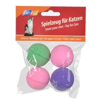 FIT+FUN Lot de 4 balles souples