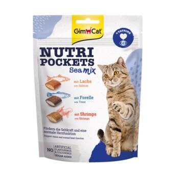 GimCat Nutri Pockets Mélange de la mer 2x150 g GimCat Nutri Pockets Mélange de la mer 2x150 g