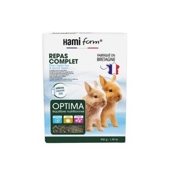 Hamiform Optima – repas complet lapin toy et jeune lapin 900g Hamiform Optima – repas complet lapin toy et jeune lapin 900g