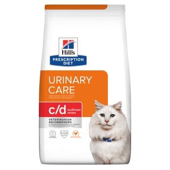 Hill's Prescription Diet c/d Multicare Stress Urinary Care Croquette Chat Adulte Poulet 8 kg