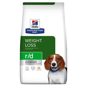 Hill's Prescription Diet r/d Croquettes chien Weight Reduction 4 kg
