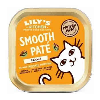 LILY'S KITCHEN Nourriture humide chat adulte Smooth Patè Poulet 19x85 g LILY'S KITCHEN Nourriture humide chat adulte Smooth Patè Poulet 19x85 g