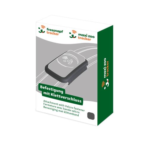 Maxi Zoo Cadre de fixation pour traceur GPS noir