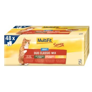 MultiFit Adult Sauce Duo Classic Mix multipack 48x100 g