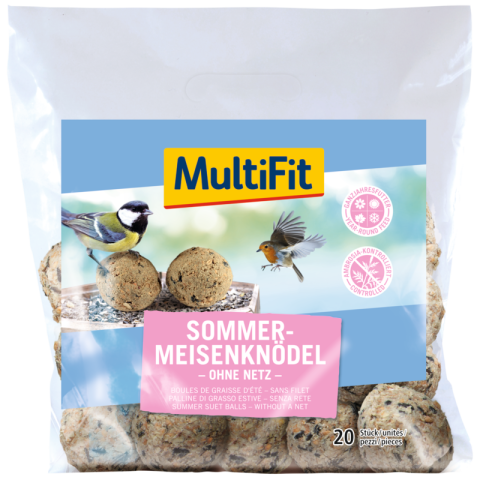 MultiFit Boules d’été pour mésanges sans filet 20 pcs