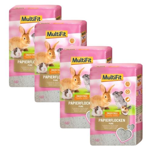 MultiFit Flocons de papier Pure 4x14 l MultiFit Flocons de papier Pure 4x14 l