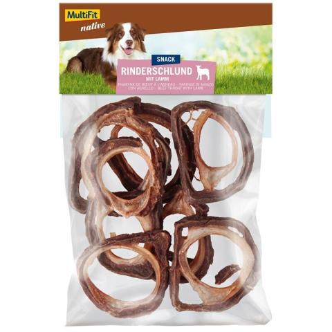 MultiFit native Pharynx de bœuf à l'agneau 8 x 50 g