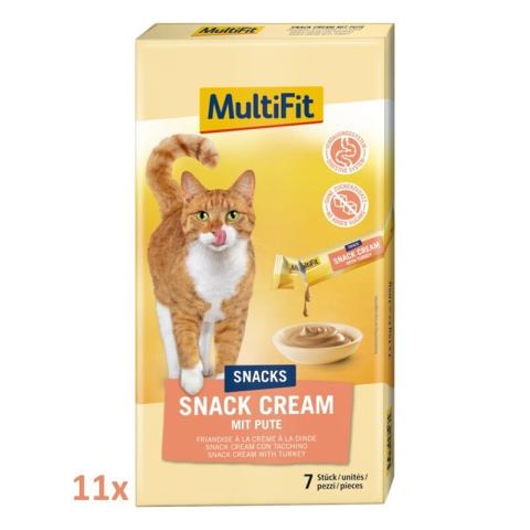 MultiFit Snack Cream 11x7 pièce Dinde