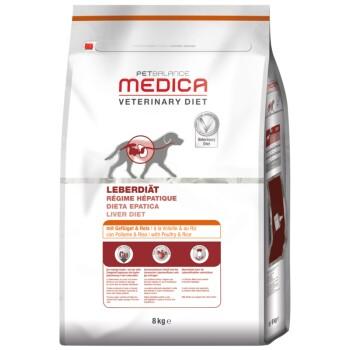 PetBalance Medica Croquettes chien Régime hépatique volaille et riz 8 kg