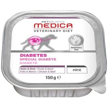 PetBalance Medica Diabète Poulet et Bœuf 11x150g